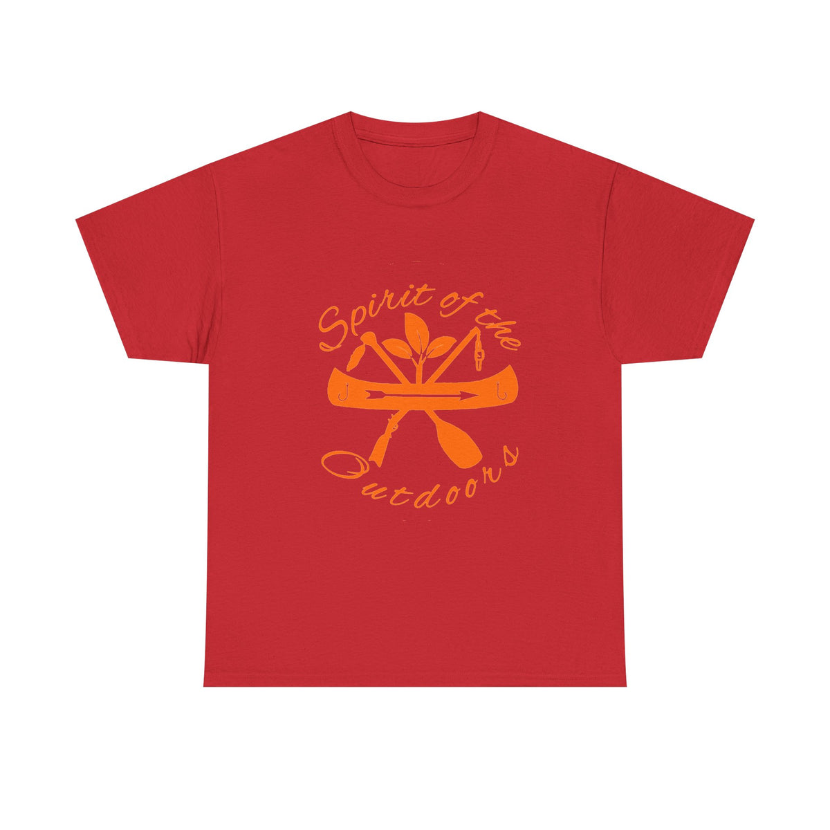 Spirit of the Outdoors Tee | Canoe Paddle Design, Outdoor Adventure Shirt