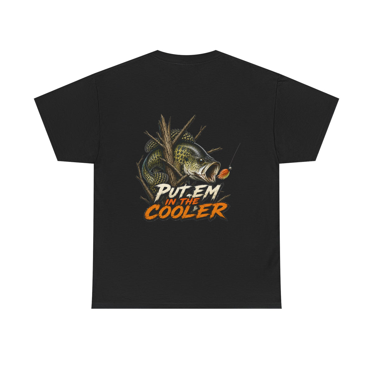 Put 'Em in the Cooler T-Shirt | Fishing Bass Graphic Tee