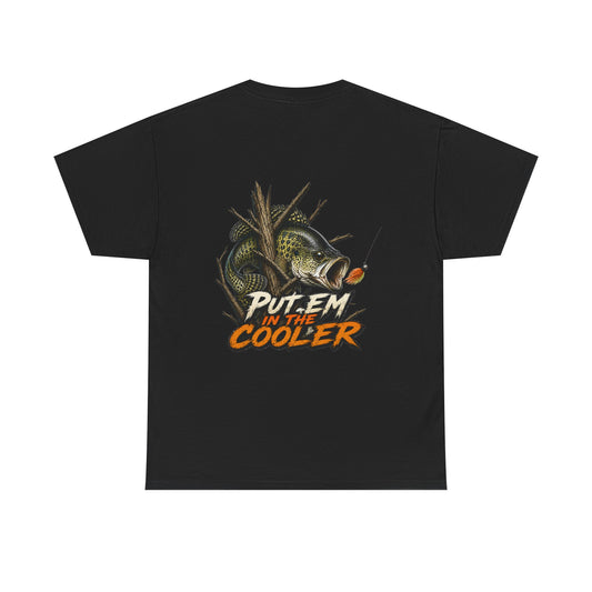 Put 'Em in the Cooler T-Shirt | Fishing Bass Graphic Tee
