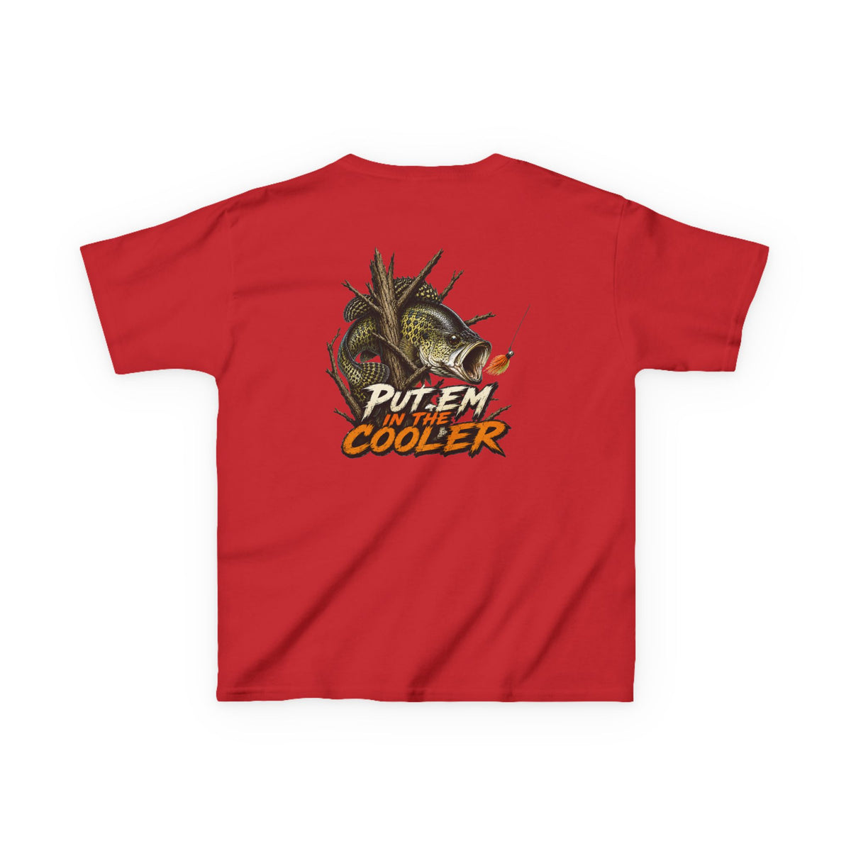 Put 'Em in the Cooler Kids Tee | Bass Fishing Graphic Shirt