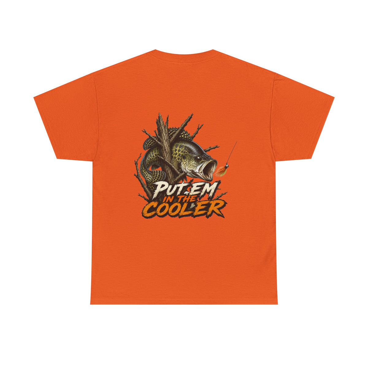 Put 'Em in the Cooler T-Shirt | Fishing Bass Graphic Tee