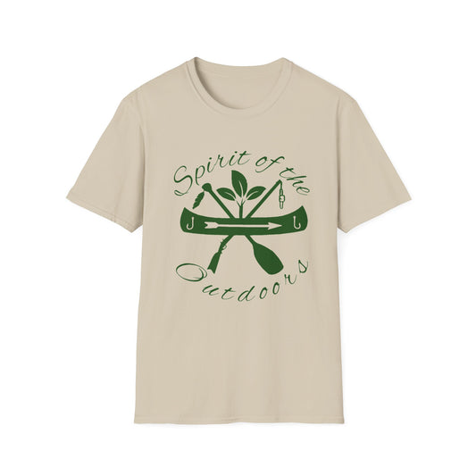 Put em in the Cooler/green logo-Unisex Softstyle T-Shirt