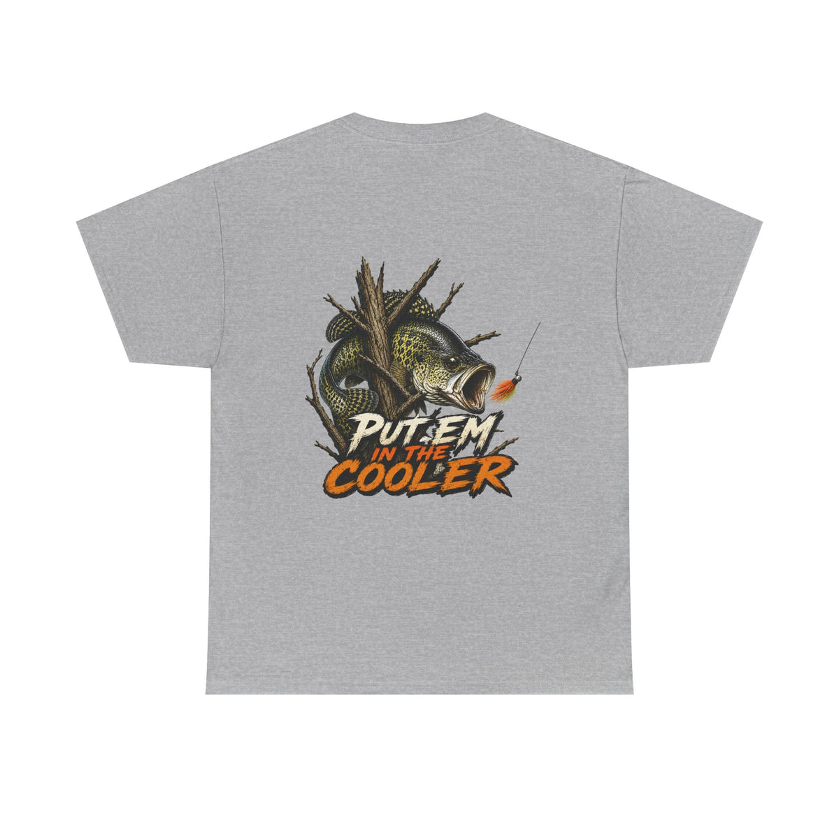 Put 'Em in the Cooler T-Shirt | Fishing Bass Graphic Tee