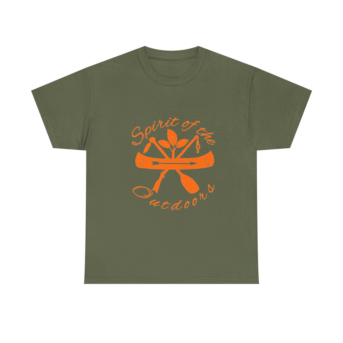 Spirit of the Outdoors Tee | Canoe Paddle Design, Outdoor Adventure Shirt