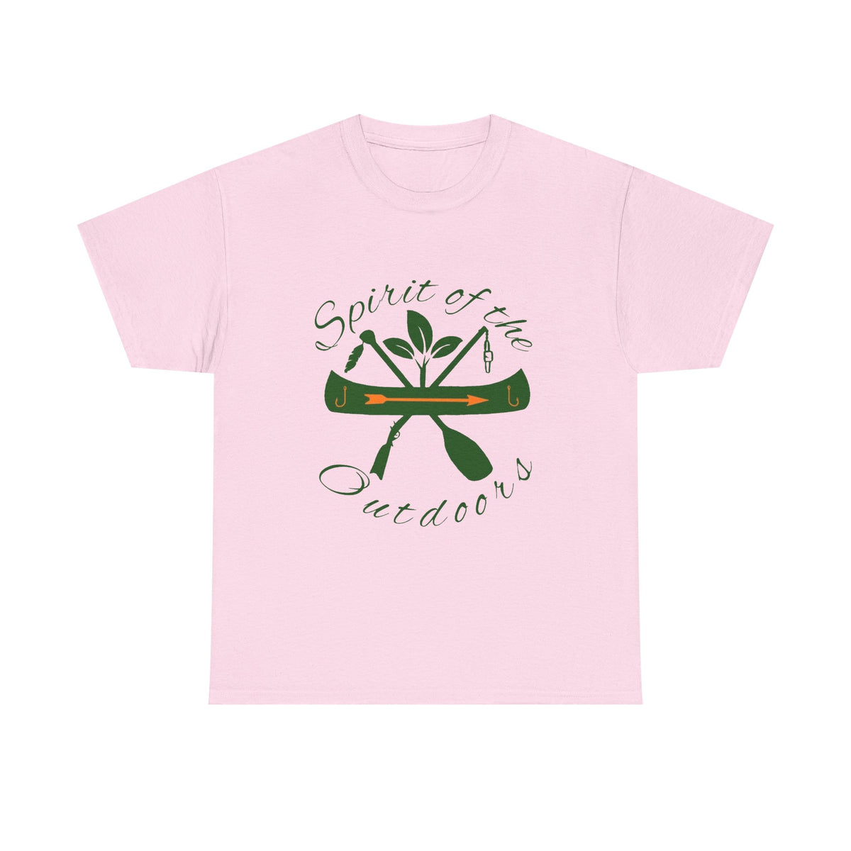 Spirit of the Outdoors T-Shirt | Canoe Paddle Camping Design
