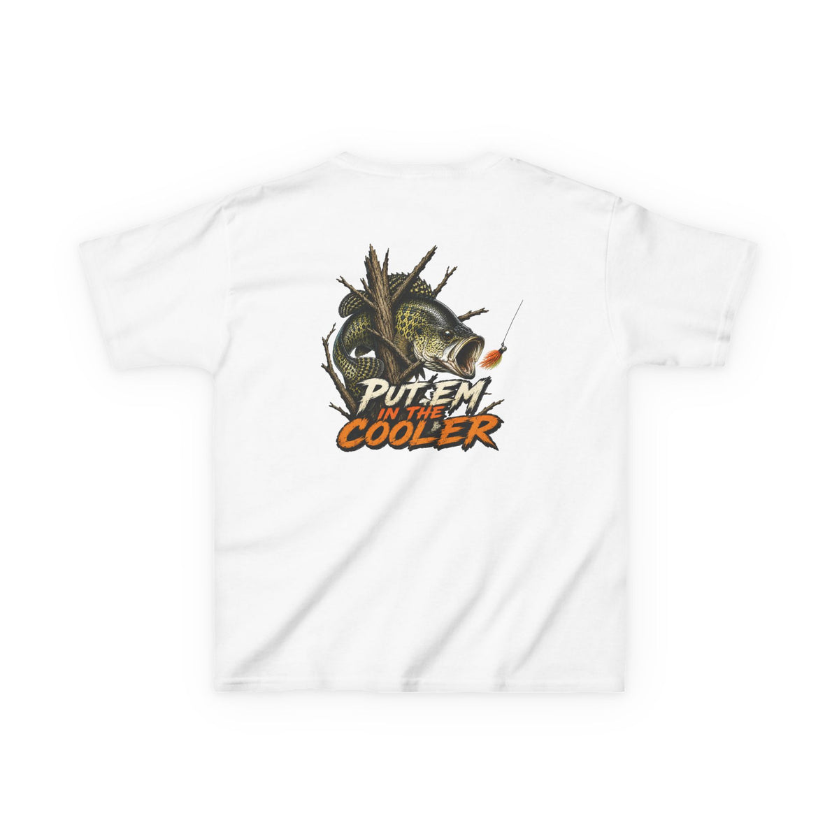 Put 'Em in the Cooler Kids Tee | Bass Fishing Graphic Shirt