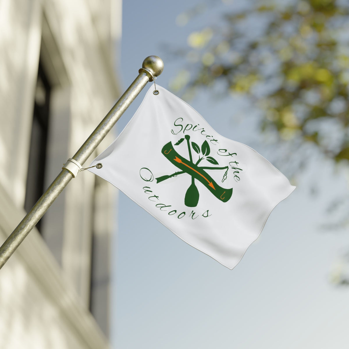 Spirit of the Outdoors Flag | Double Sided Flag