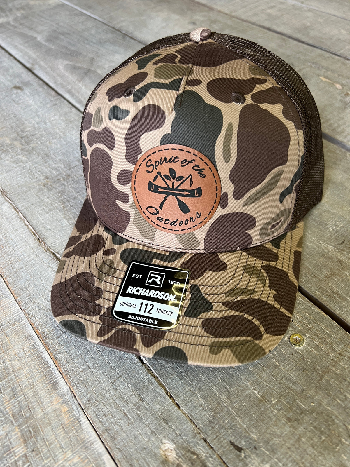 Old camo cap