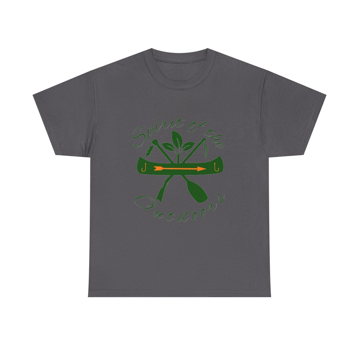 Spirit of the Outdoors T-Shirt | Canoe Paddle Camping Design