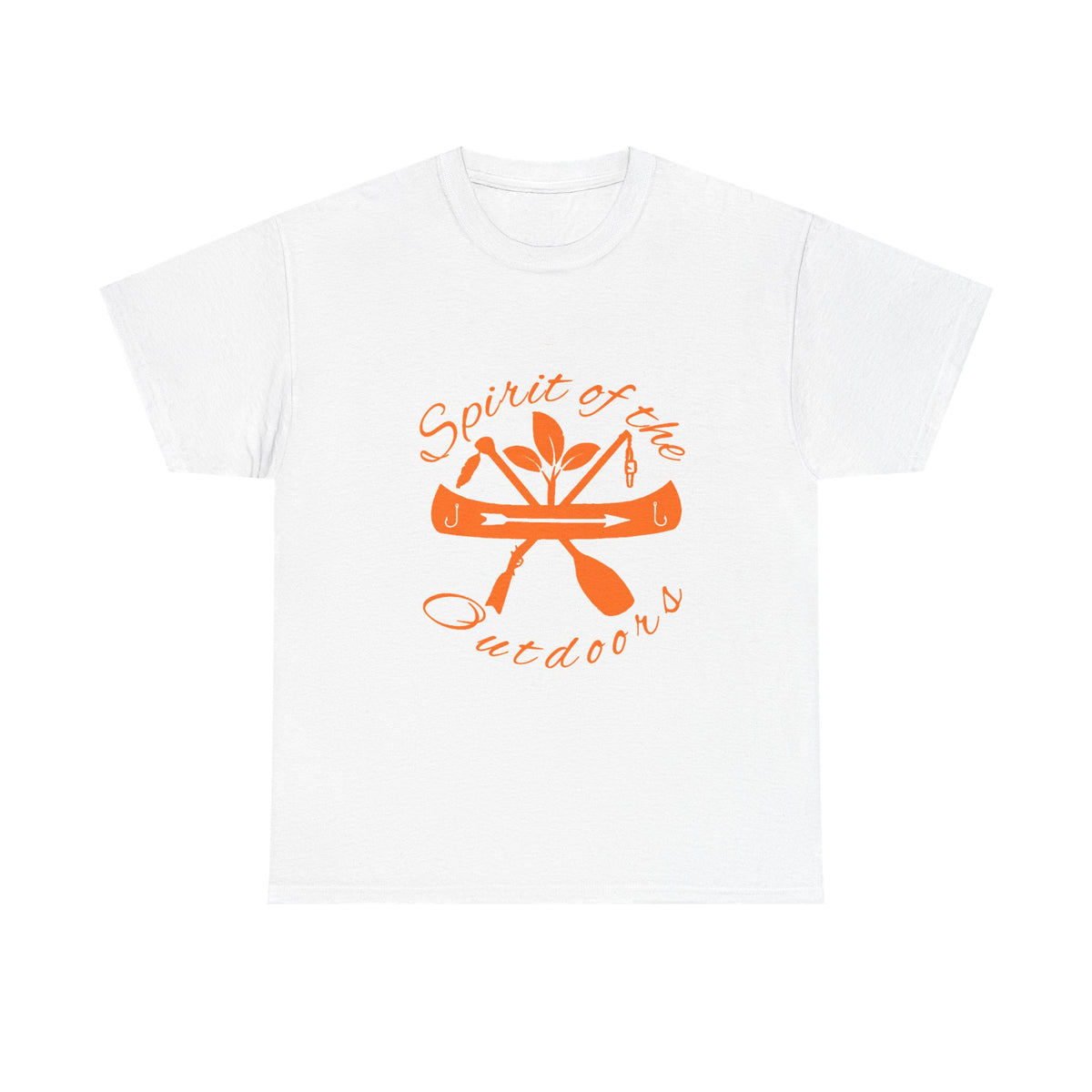 Spirit of the Outdoors Tee | Canoe Paddle Design, Outdoor Adventure Shirt
