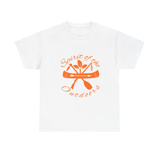 Spirit of the Outdoors Tee | Canoe Paddle Design, Outdoor Adventure Shirt
