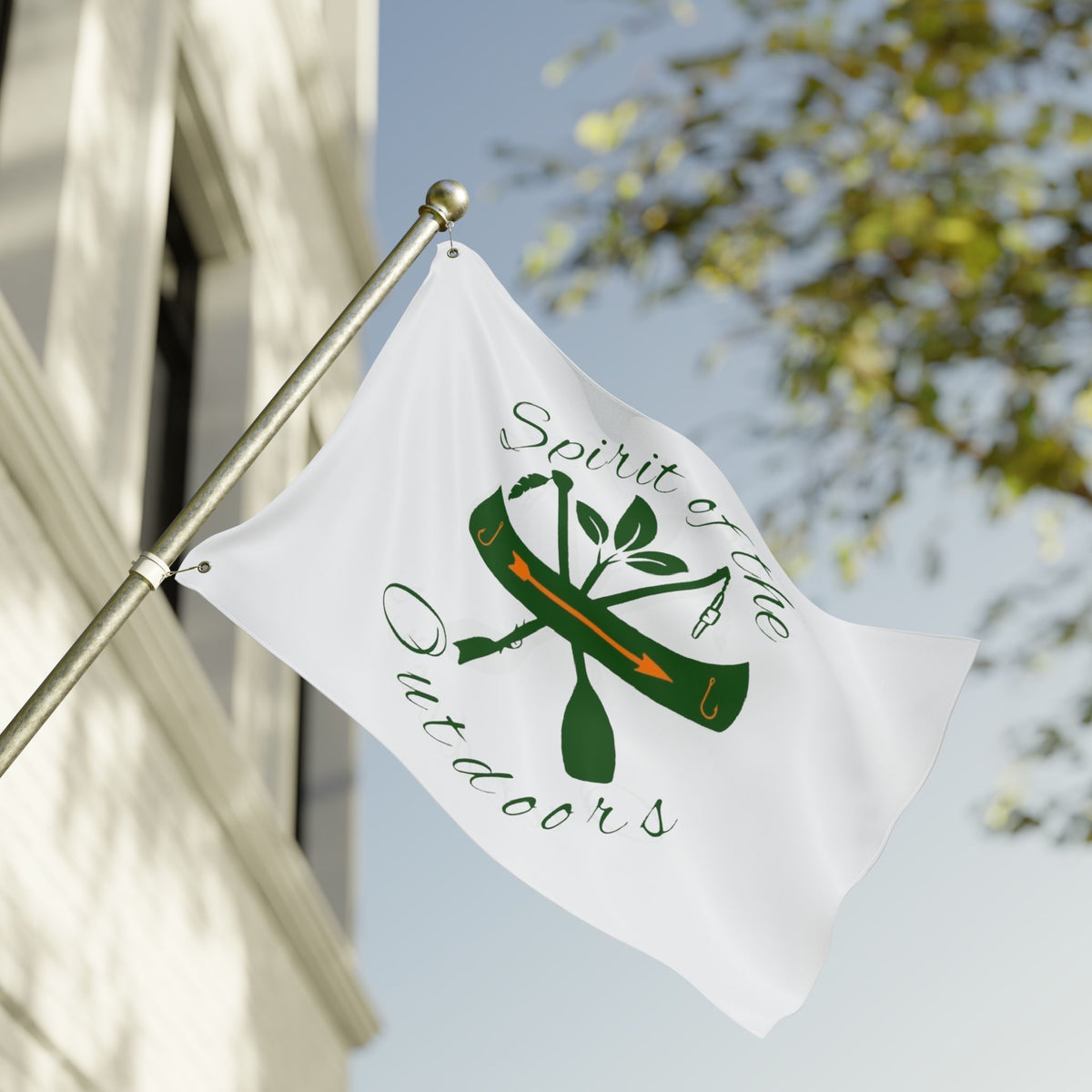 Spirit of the Outdoors Flag | Double Sided Flag