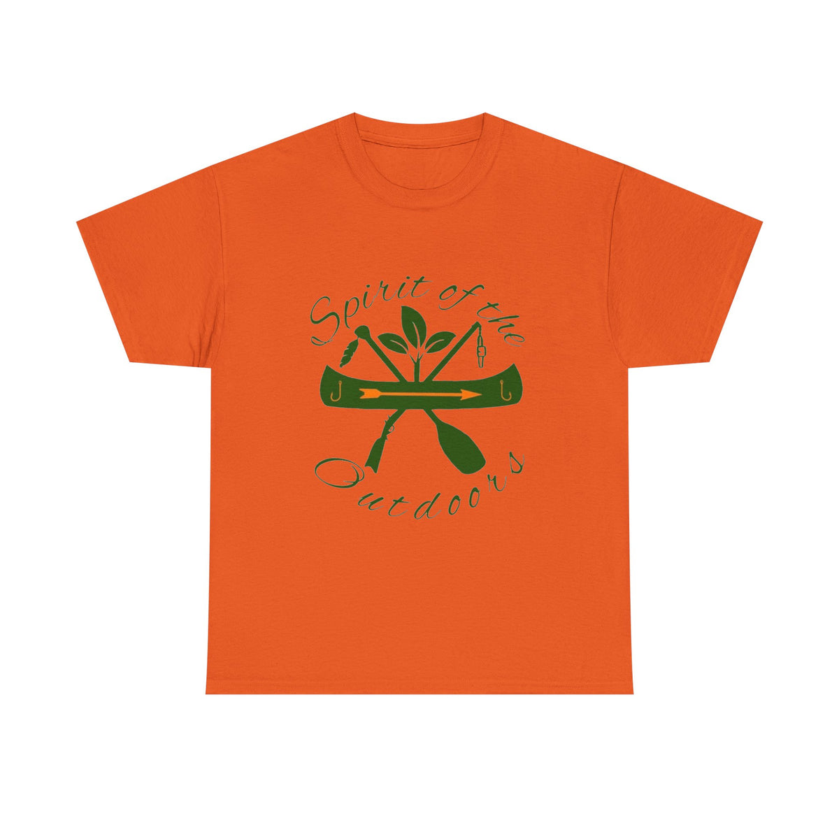 Spirit of the Outdoors T-Shirt | Canoe Paddle Camping Design
