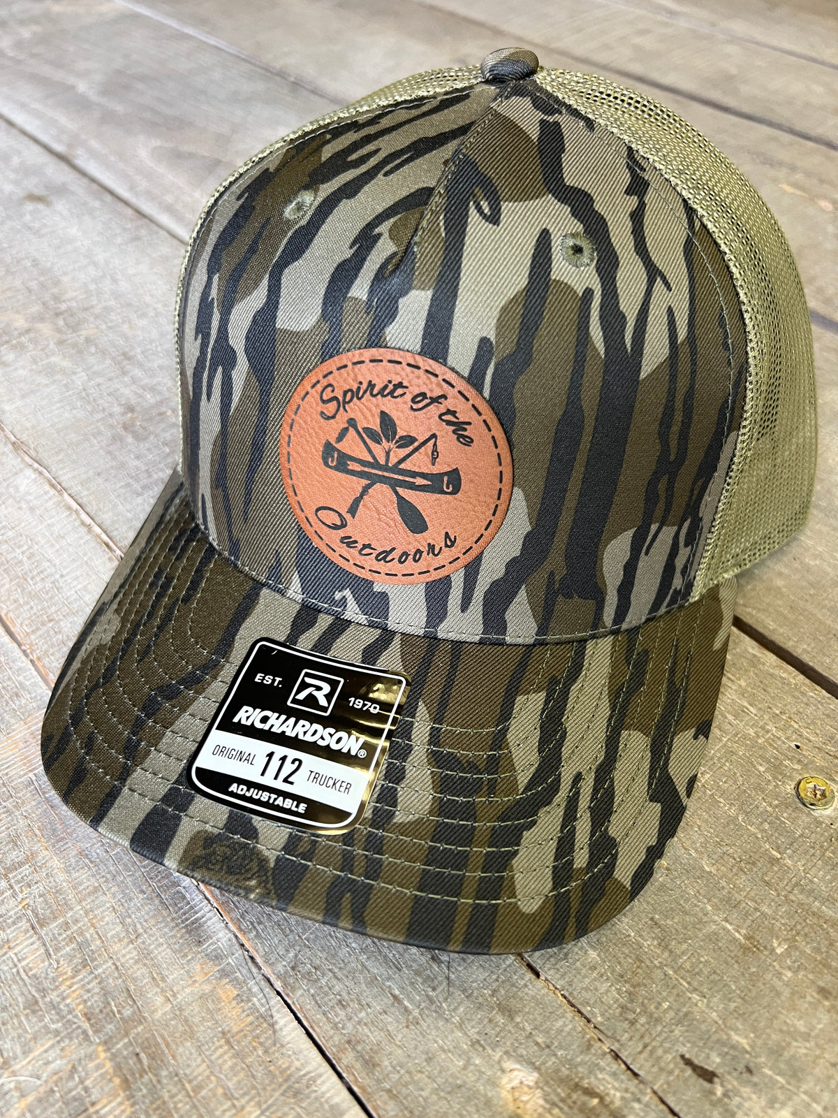 Bottomland camo cap