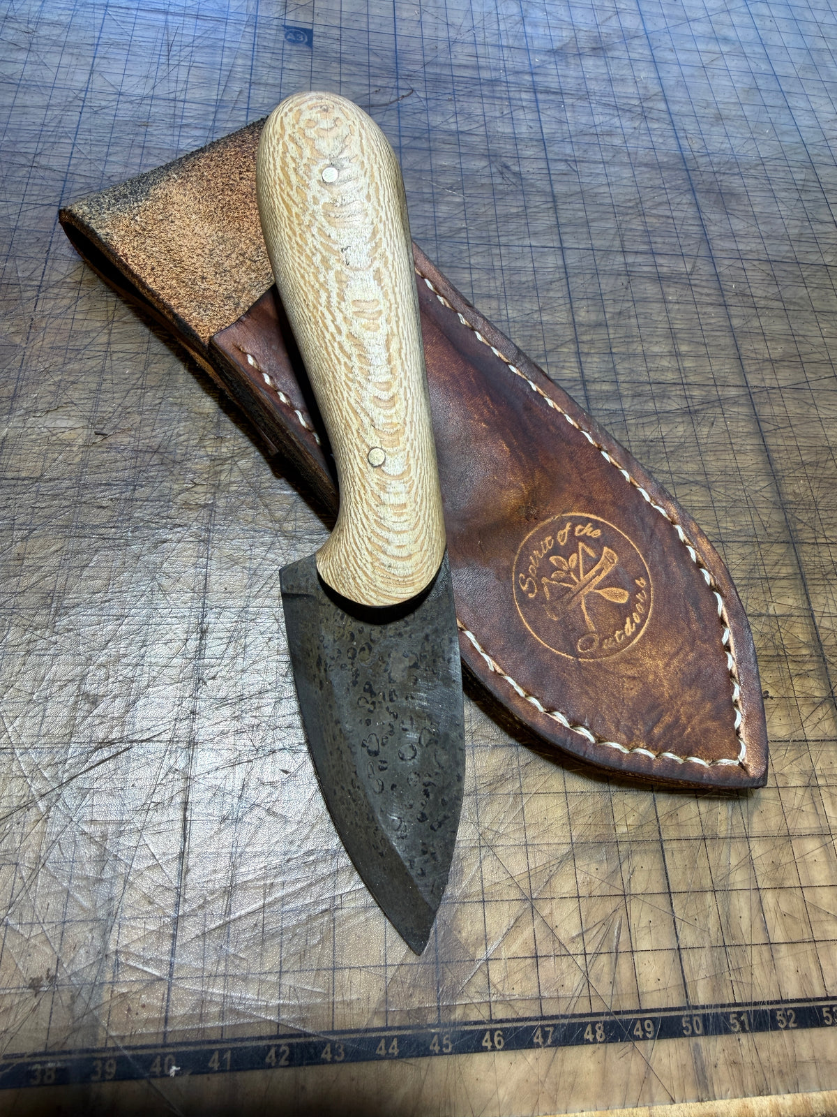 Caleb Knife with Sycamore Handle